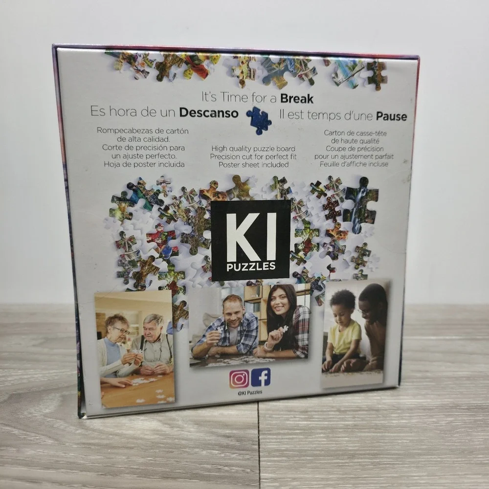 KI Puzzle - 750pcs - Postcard Collection -‎ Incredible Summer Sunrise Ukraine